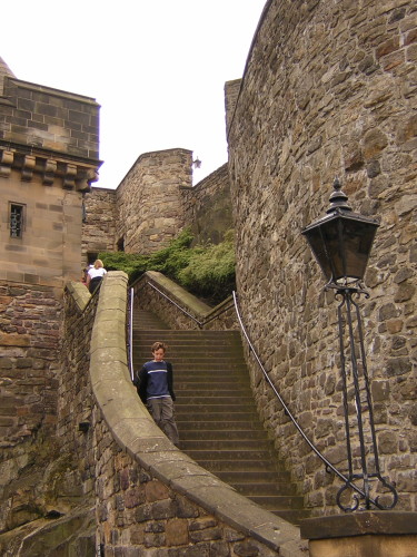 Эдинбургский замок. Лестница