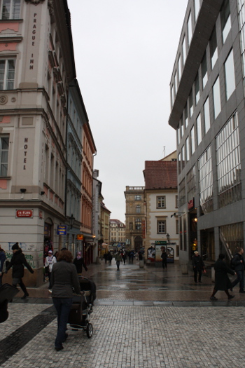 Прага: улица 28 октября