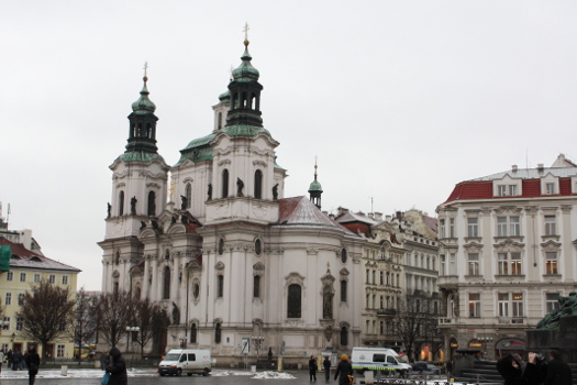 Прага: костел Святого Николая