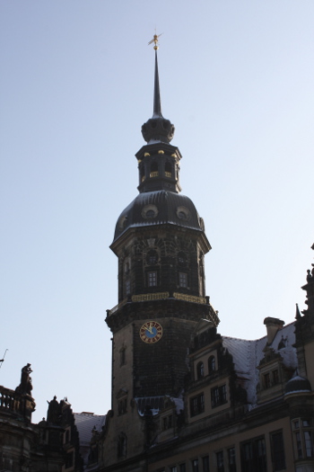 Дрезден: замок-резиденция, сторожевая башня
