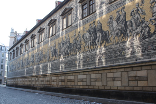 Дрезден: панно Шествие князей